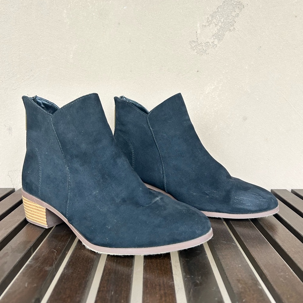 Forever 21 Suede Ankle Boots